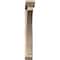 Ekena Millwork Thorton Slat Smooth Bracket w/ Offset Brace, Douglas Fir, 5 1/2"W x 40"D x 40"H BKT0604X40X40THR06SDF - alternate 4